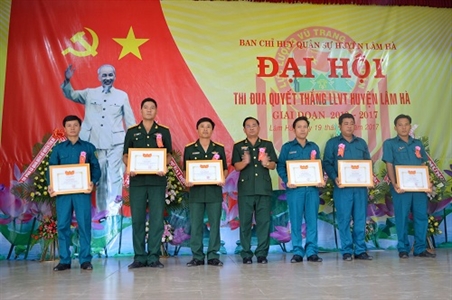 LLVT huyện Lâm Hà, tỉnh Lâm Đồng: 30 năm xây dựng và trưởng thành