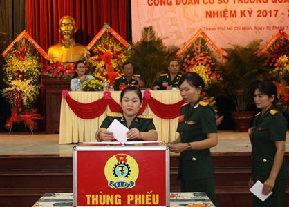 Trường Quân sự Đại hội Công đoàn cơ sở nhiệm kỳ 2017-2022