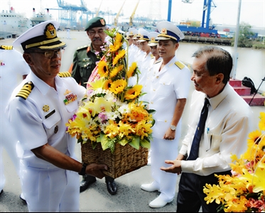 Đoàn tàu Hải quân Malaysia thăm TP Hồ Chí Minh và Quân chủng Hải quân