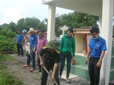 Trung úy Nguyễn Thanh Bình Ngọc: Công việc tạo cho tôi niềm vui