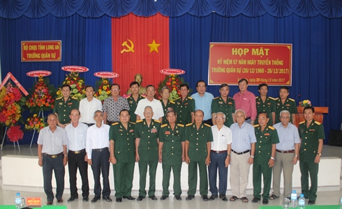 Trường Quân sự tỉnh Long An: Kỷ niệm 57 năm ngày truyền thống