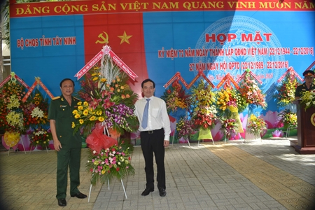 LLVT Tây Ninh: Xứng danh lá cờ đầu trong phong trào Thi đua quyết thắng