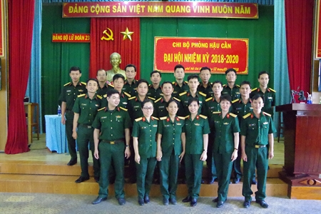 Lữ đoàn 23: Đại hội Chi bộ nhiệm kỳ 2018-2020