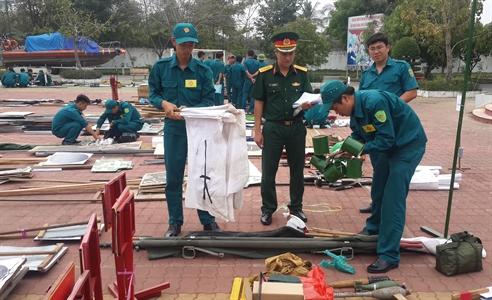 Huyện Nhà Bè, Thành phố Hồ Chí Minh: Kiểm tra mô hình, học cụ, giáo án huấn luyện năm 2018