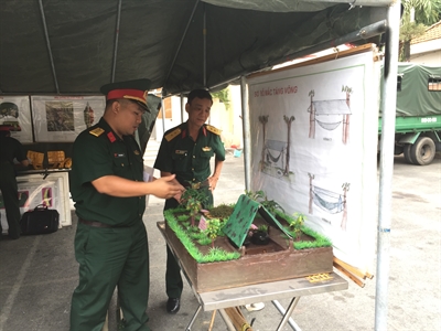 Quận 3, Thành phố Hồ Chí Minh chuẩn bị tốt vật chất, mô hình học cụ giáo án huấn luyện năm 2018