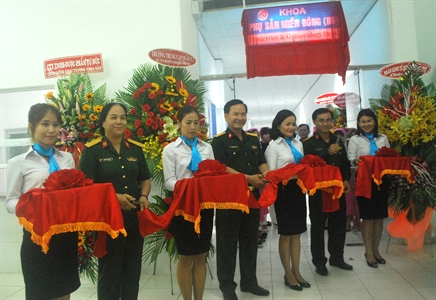 Bệnh viện Quân dân y miền Đông: Khai trương Khu dịch vụ Khoa Phụ sản miền Đông