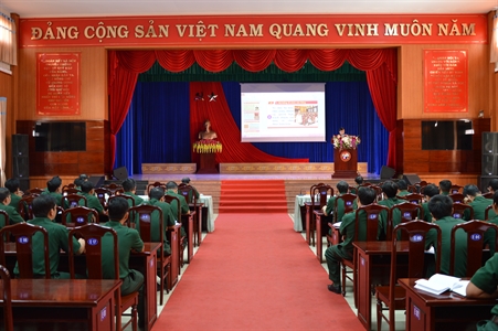 Đảng ủy Quân sự tỉnh Bà Rịa-Vũng Tàu tổ chức quán triệt, học tập Nghị quyết Trung ương 6 (Khóa XII)