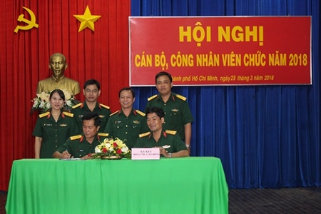 Hội nghị cán bộ - công nhân viên chức Đoàn Văn công Quân khu 7