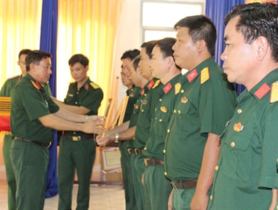Đảng ủy Quân sự tỉnh Bình Dương tổng kết 5 năm thực hiện Chỉ thị 03