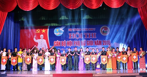 Khai mạc hội thi Cán bộ Hội Phụ nữ giỏi LLVT Quân khu 7 năm 2018