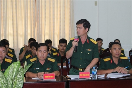 Tọa đàm cán bộ, sĩ quan trẻ Bộ Tham mưu năm 2018