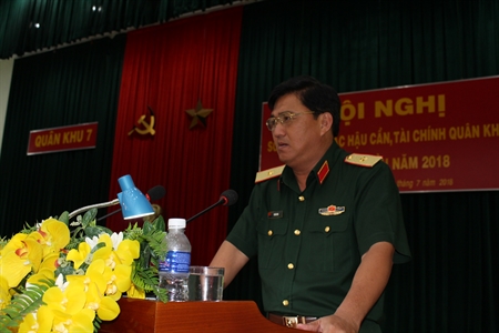 Hội nghị sơ kết công tác hậu cần, tài chính 6 tháng đầu năm 2018