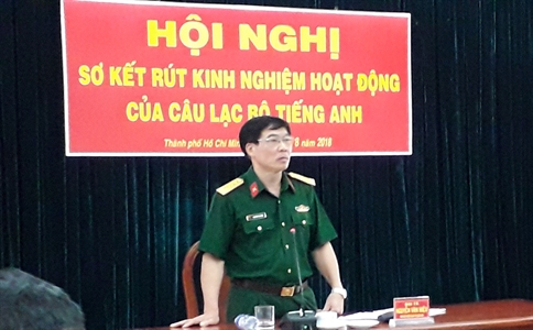 Mở rộng và phát triển Câu lạc bộ tiếng Anh cơ quan Cục chính trị Quân khu